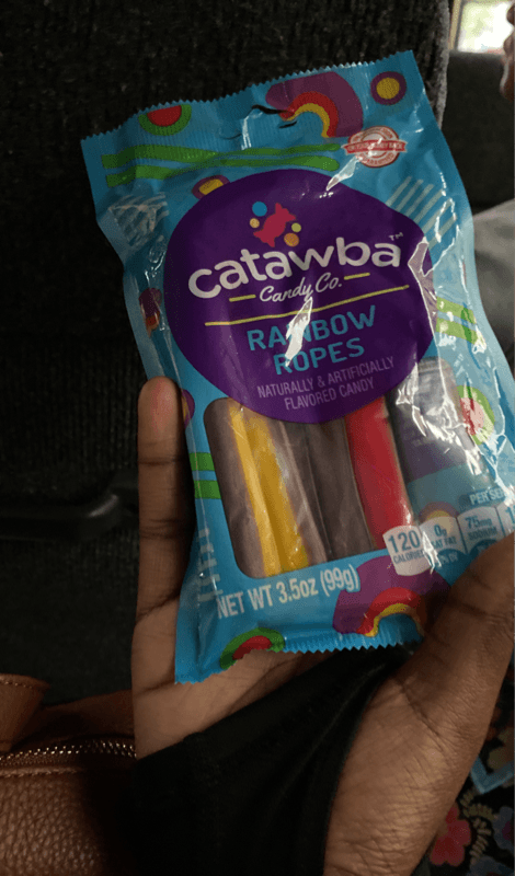 Catawba Candy Co. Rainbow Ropes Candy
