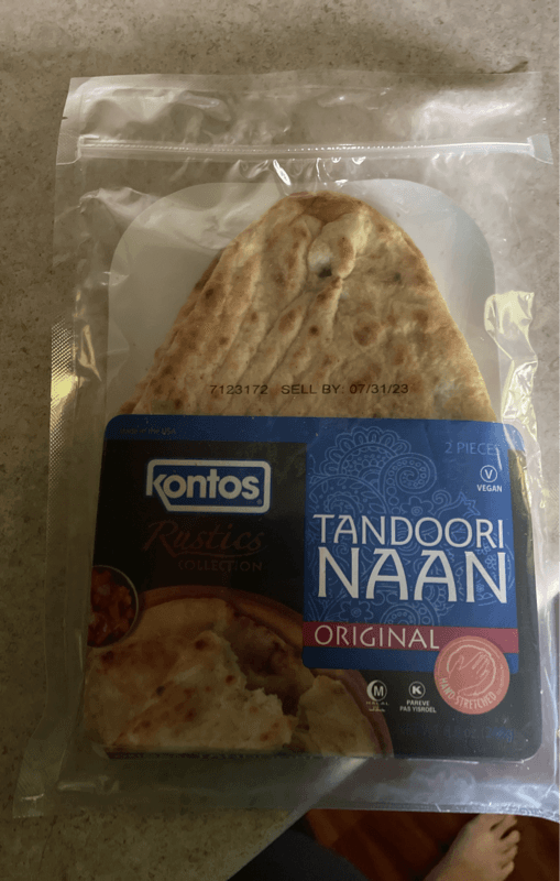 Kontos Tandoori Naan Original