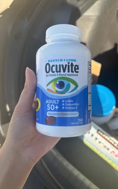 Ocuvite Adult 50+ Eye Vitamin & Mineral Supplement Mini Soft Gel