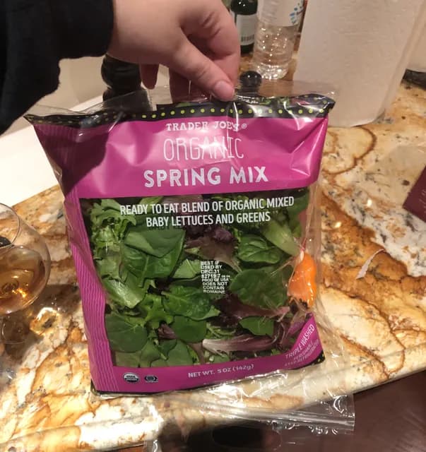 Trader Joe'S Organic Spring Mix