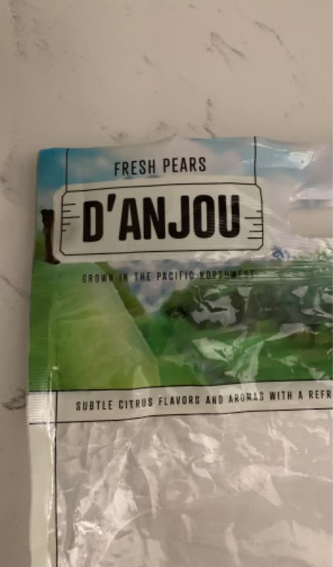 D'Anjou Fresh Pears