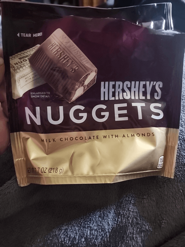 Hershey'S Nuggets Milk Chocolate With Almonds