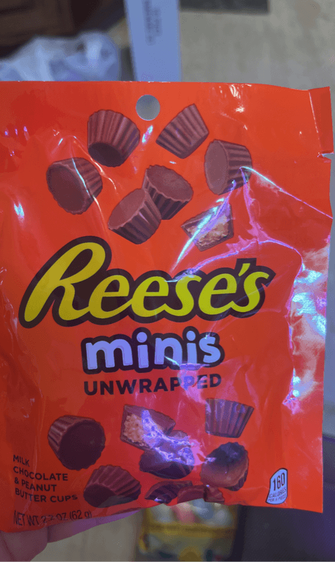 Reese'S Minis Unwrapped Milk Chocolate & Peanut Butter