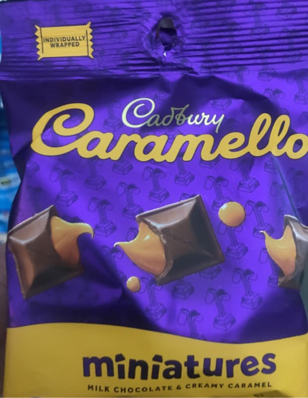 Cadbury Caramello Miniatures Milk Chocolate & Creamy Caramel