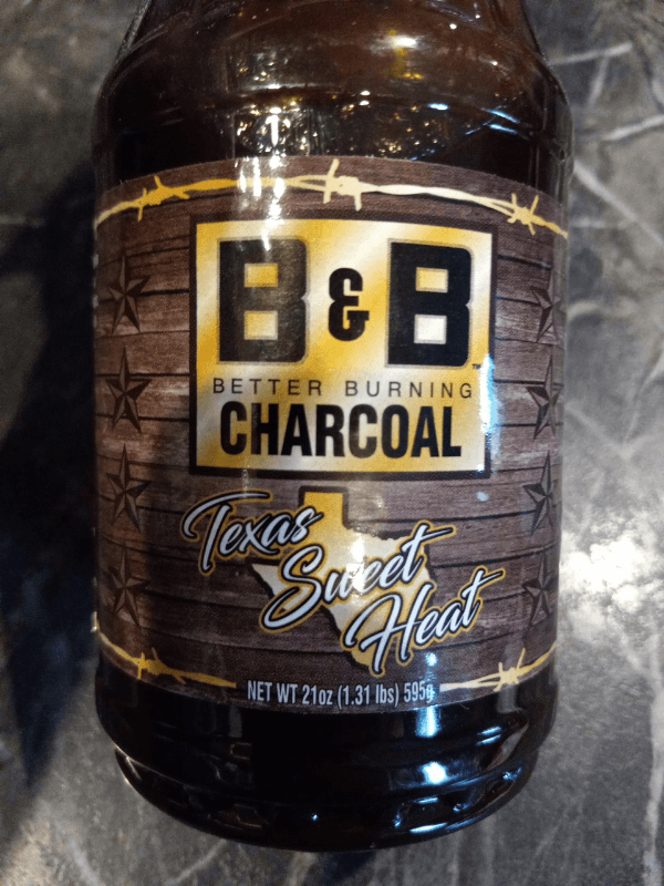 B & B Charcoal Texas Sweet Heat