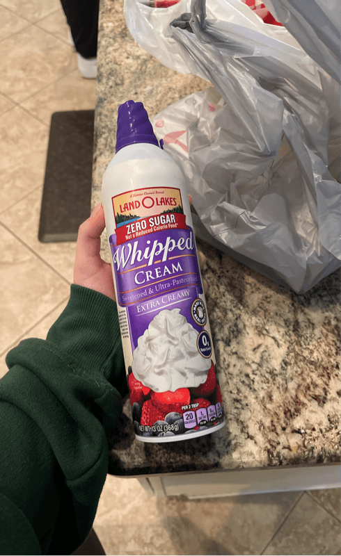 Land O Lakes Zero Sugar Extra Creamy Whipped Cream