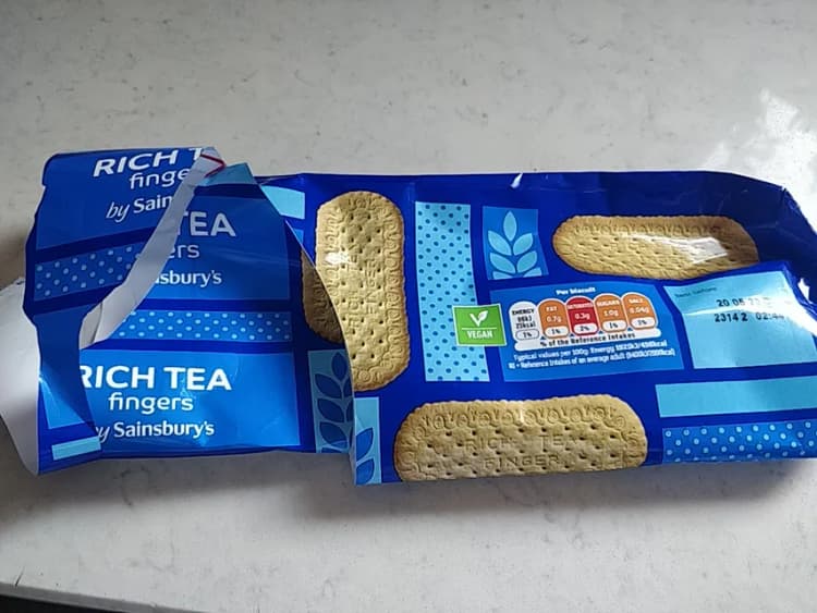 Sainsbury'S Rich Tea Fingers