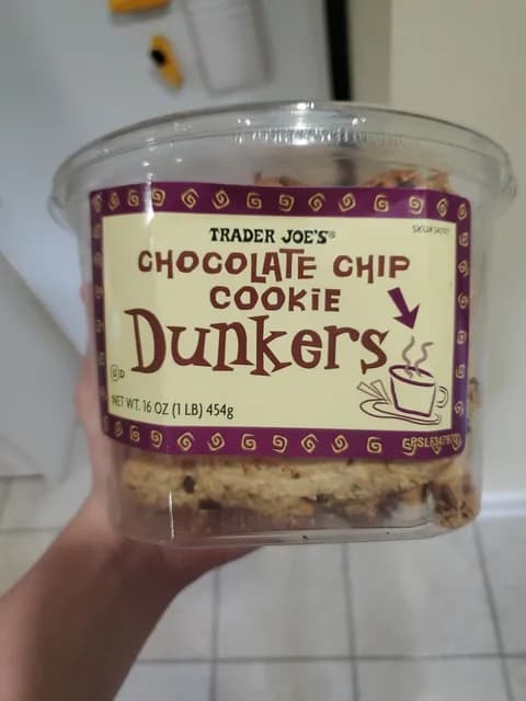 Is it Low FODMAP? Trader Joe's Chocolate Chip Cookie Dunkers