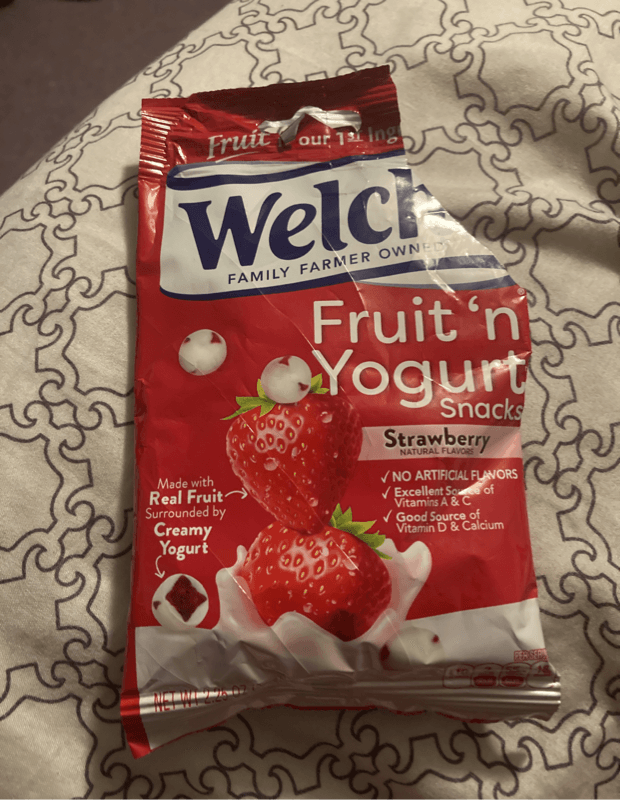Welch'S Strawberry Fruit 'N Yogurt Snacks