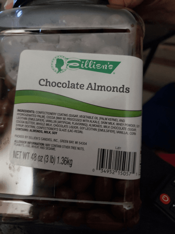 Eillien'S Chocolate Almonds