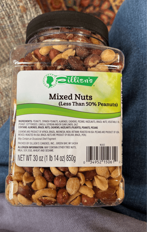 Eillien'S Mixed Nuts (Less Than 50% Peanuts