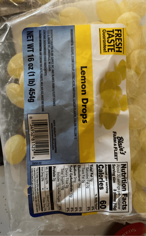 Blain'S Farm & Fleet Lemon Drops