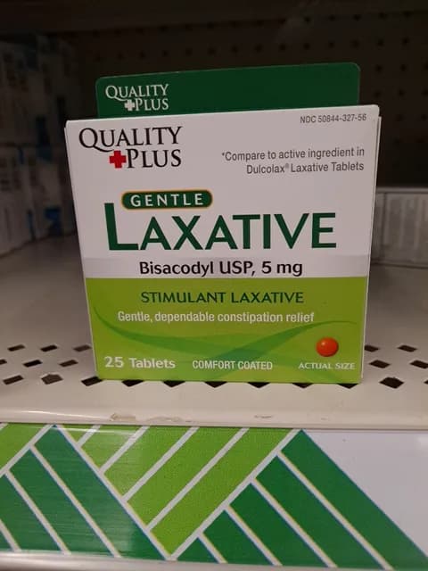 Quality Plus Gentle Laxative  Bisacodyl Usp