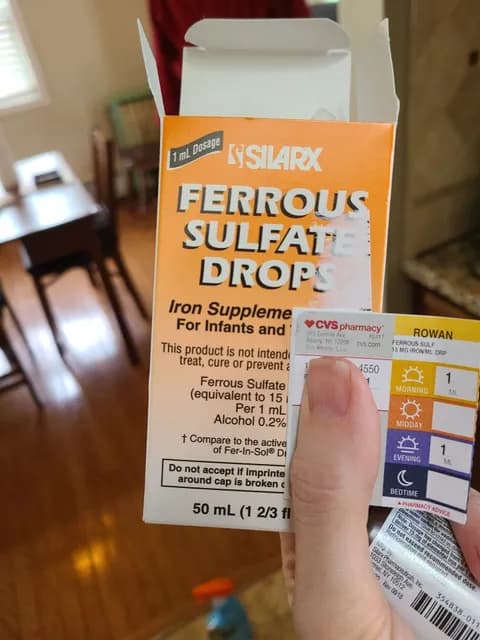 Silarx Ferrous Sulfate Drops