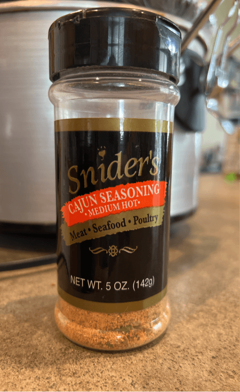 Snider'S Cajun Seasoning Medium Hot