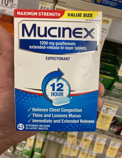 Mucinex Maximum Strength Expectorant