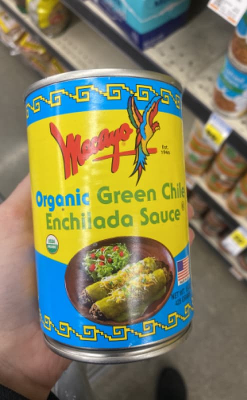 Macayo Organic Green Chile Enchilada Sauce