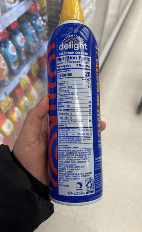 International Delight Cold Foam Creamer Sweet & Creamy