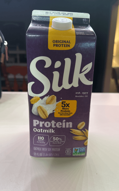 Silk Protein Oatmilk