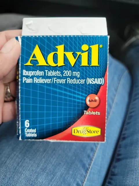 Advil Ibuprofen Tablets Pain Reliever / Fever Reducer (Nsaid