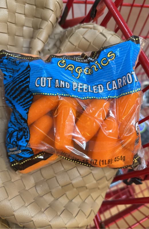 Trader Joe'S Organics Cut And Peeled Carrots