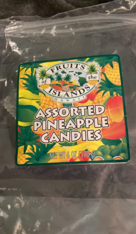 Fruit Of The Islands Assorted Pineapple Candies
