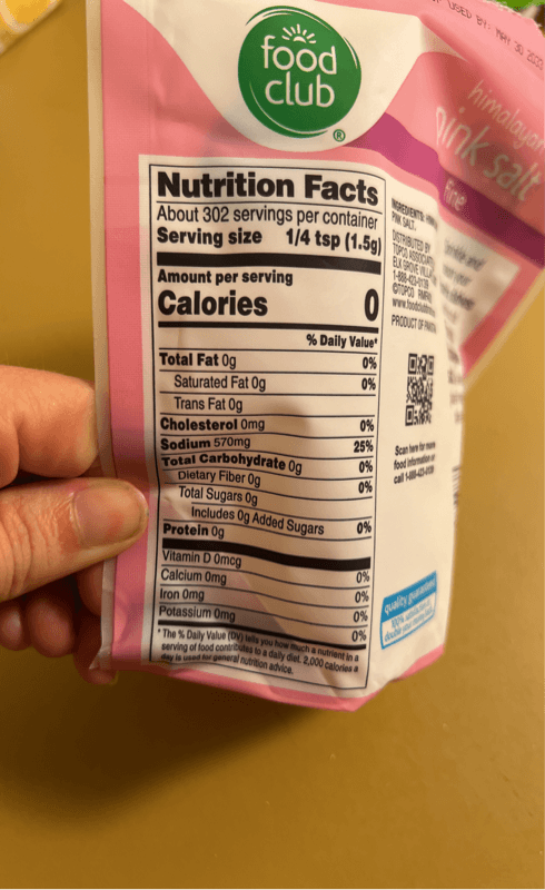Food Club Fine Himalayan Pink Salt