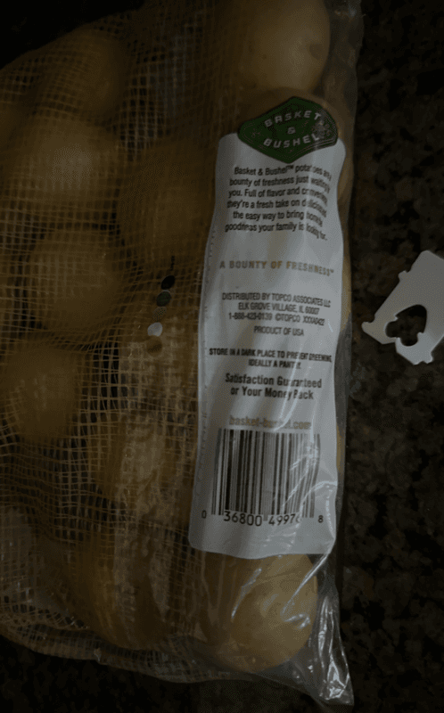 Basket & Bushel Gold Potatoes