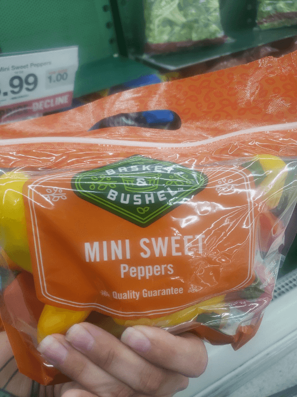Basket & Bushel Mini Sweet Peppers