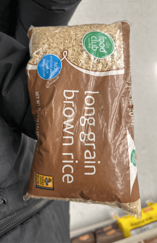 Food Club Long Grain Brown Rice