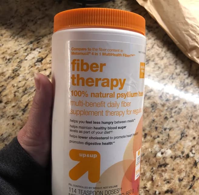 Up & Up Fiber Therapy 100% Natural Psyllium Husk