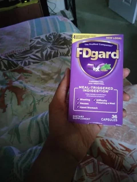 Fdgard Meal-Triggered Indigestion Dietary Supplement
