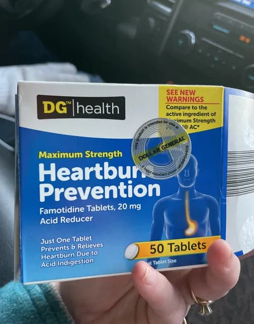 Dg Health Maximum Strength Heartburn Prevention