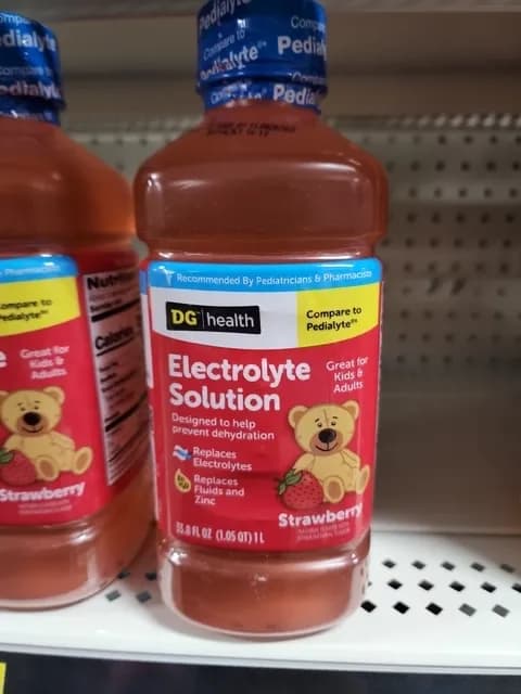 Dg Health Strawberry Electrolyte Solution