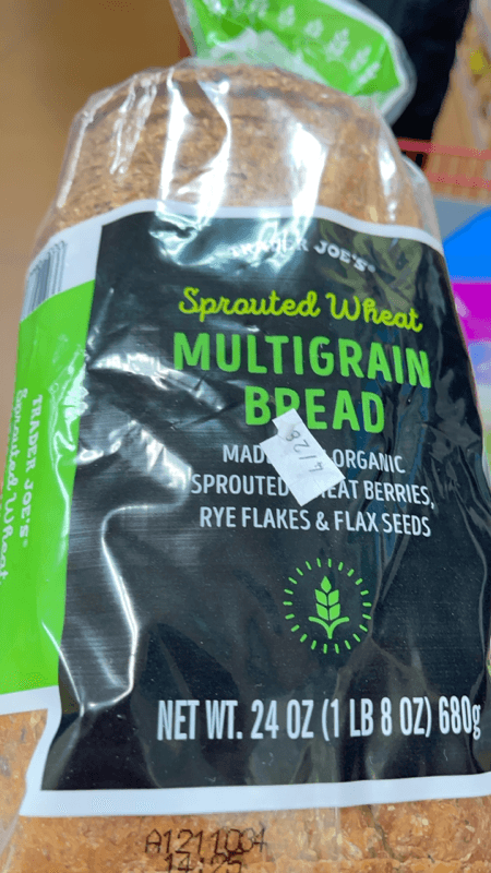 Is it Macadamia Free? Trader Joe's Sprouted Wheat Multigrain Bread
