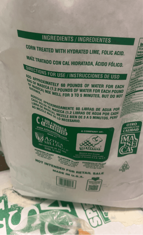 Maseca Special Regular 0 Instant Corn Masa Flour