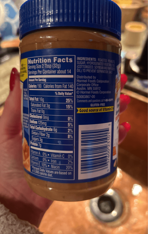 Skippy Superchunk Peanut Butter