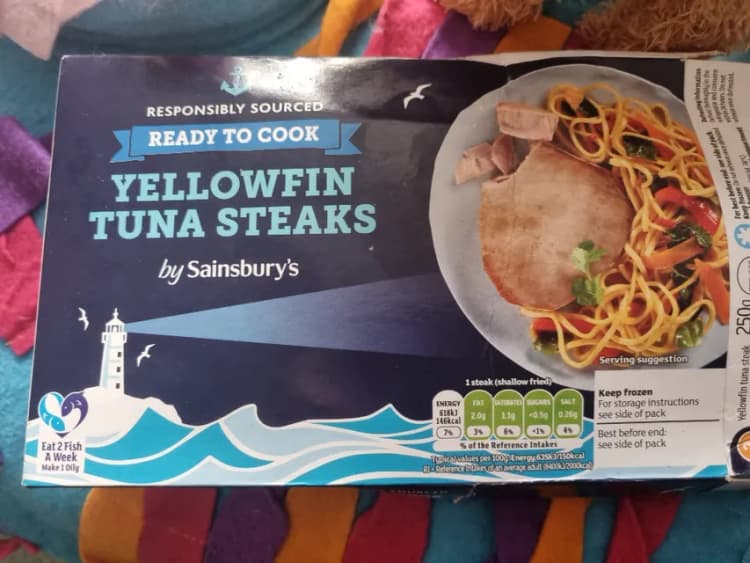 Sainsbury'S Yellowfin Tuna Steaks