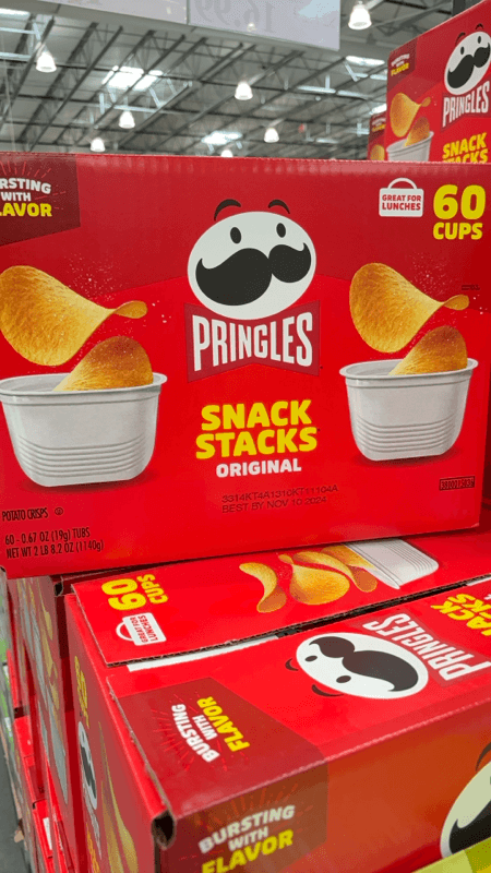 Pringles Snack Stacks Original