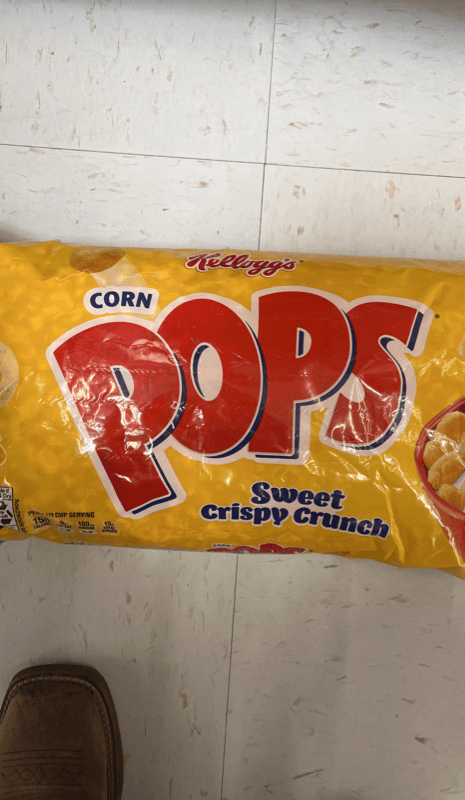 Kellogg'S Corn Pops Sweet Crispy Crunch