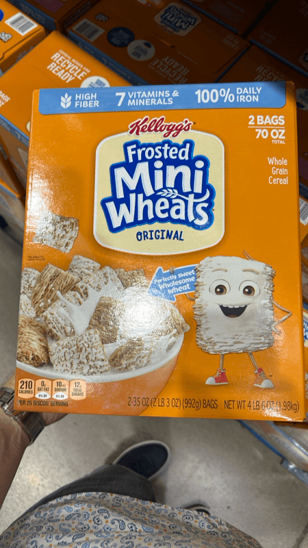 Kellogg'S Frosted Mini Wheats