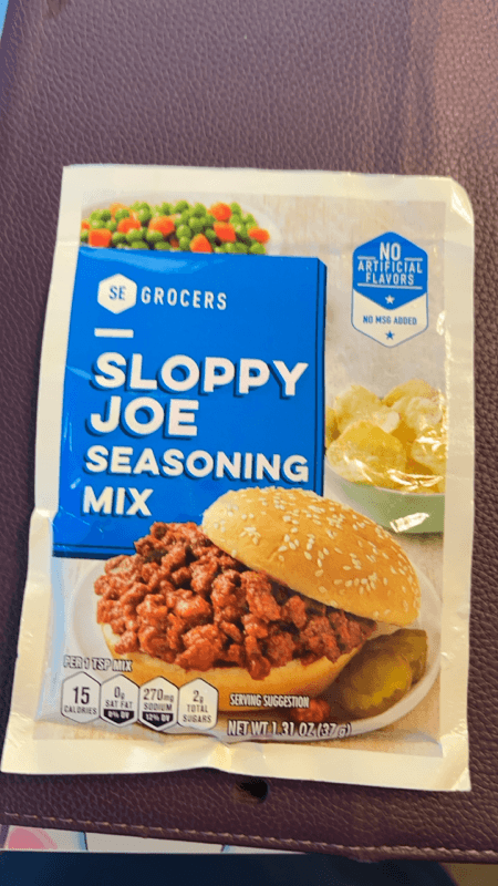 Se Grocers Sloppy Joe Seasoning Mix
