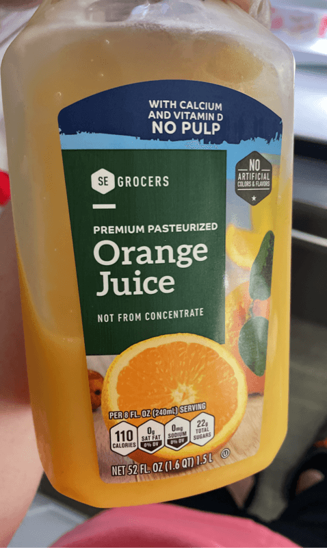 Se Grocers Premium Pasteurized Orange Juice