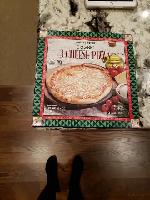 Trader Giotto'S Organic 3 Cheese Pizza