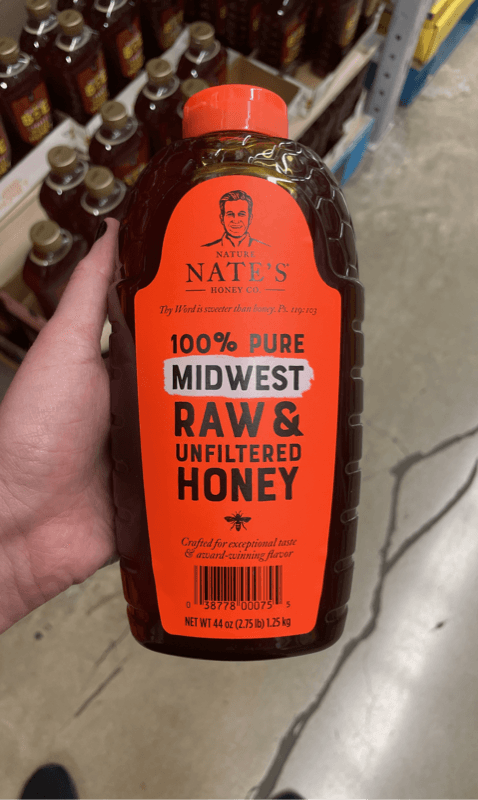 Nature Nate'S Honey Co. 100% Pure Midwest Raw & Unfiltered Honey