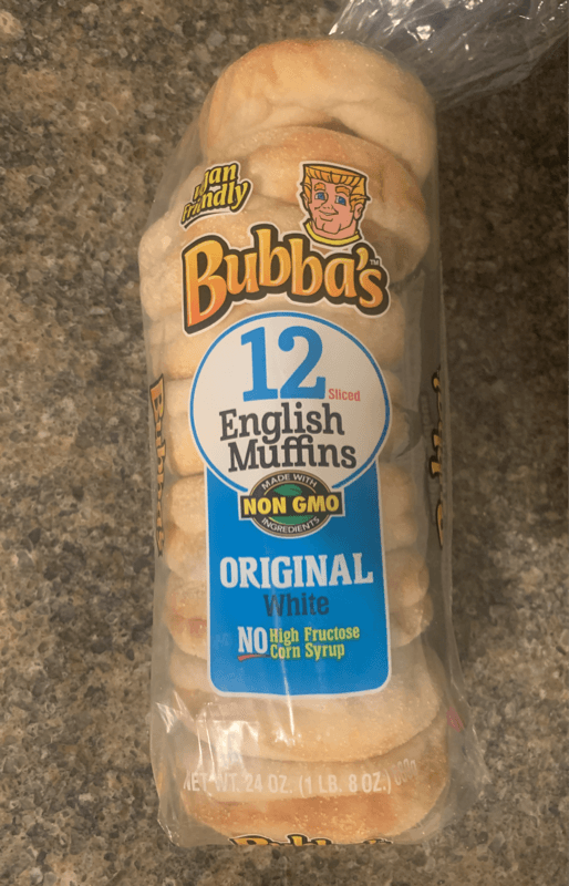 Bubba'S Original White English Muffins, 12 Sliced