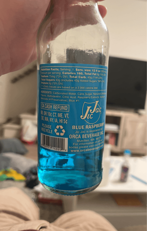 Jic Jac Blue Raspberry