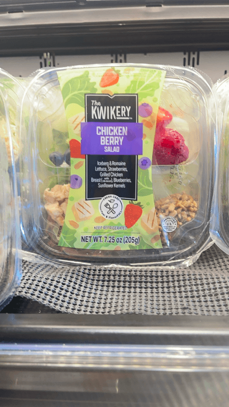 The Kwikery Chicken Berry Salad