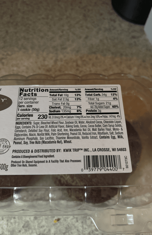 Kwikery Bakeshop Brownie Cookies
