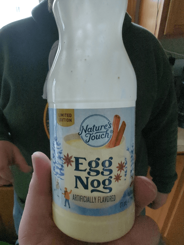 Nature'S Touch Limited Egg Nog Artificial Flavored